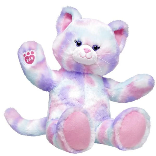 Online-Only Pastel Swirl Kitty Black Cheer Uniform Set | Build-A-Bear® - US 2411
