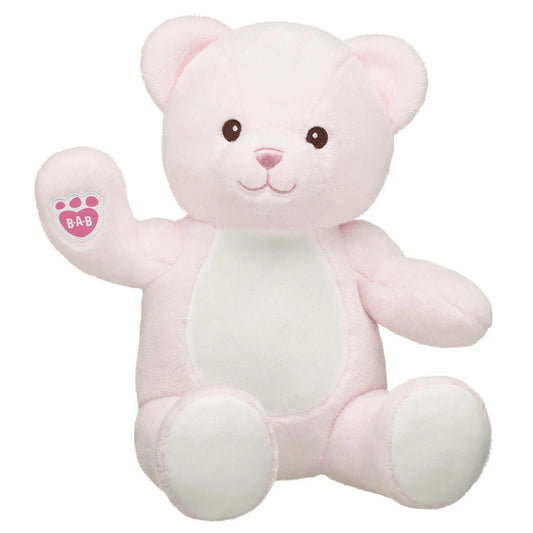 Baby Pink Teddy Bear with Gifting Bow | Build-A-Bear® - US 7569