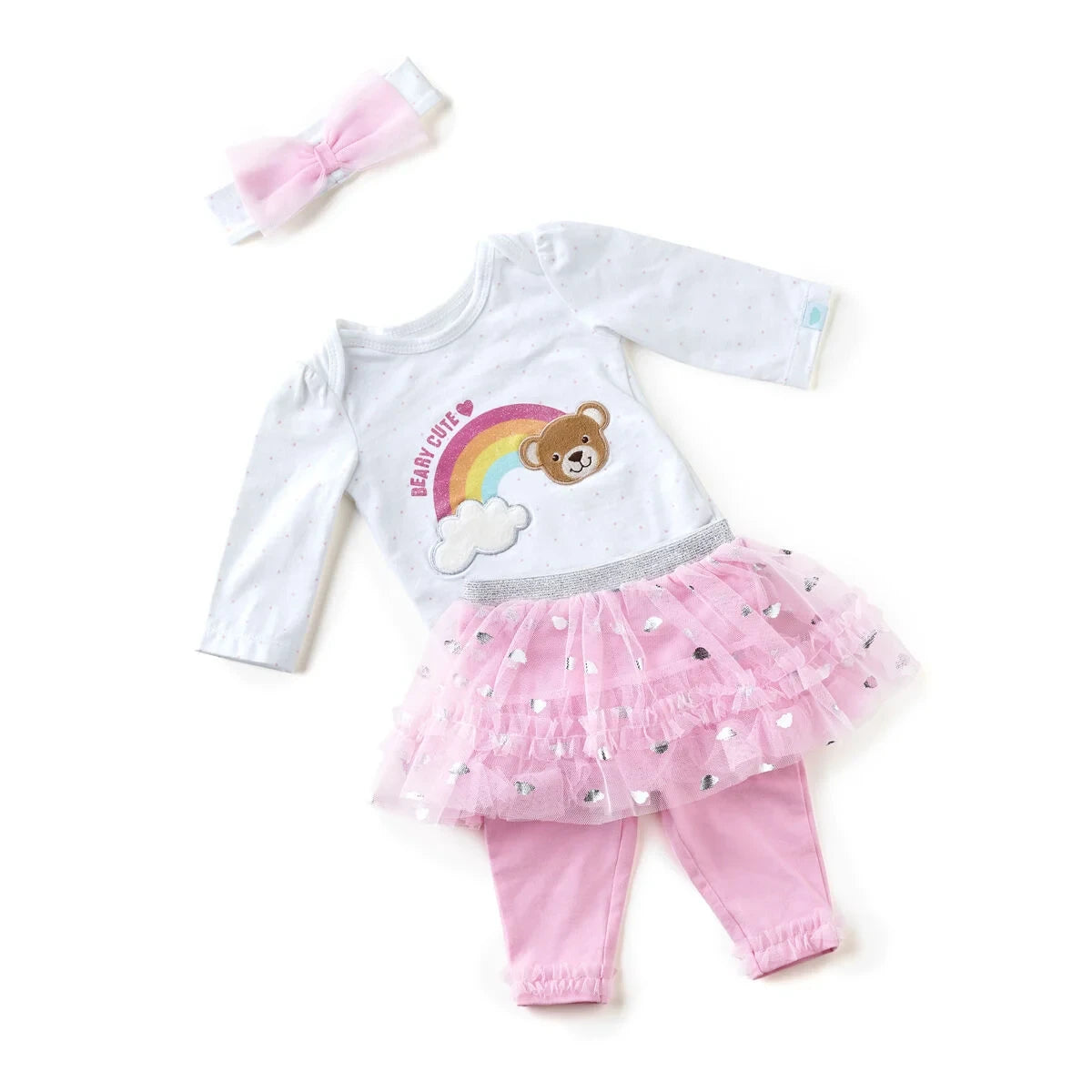 Pink Baby Tutu Outfit - Size 6 Months | Build-A-Bear® - US 2009