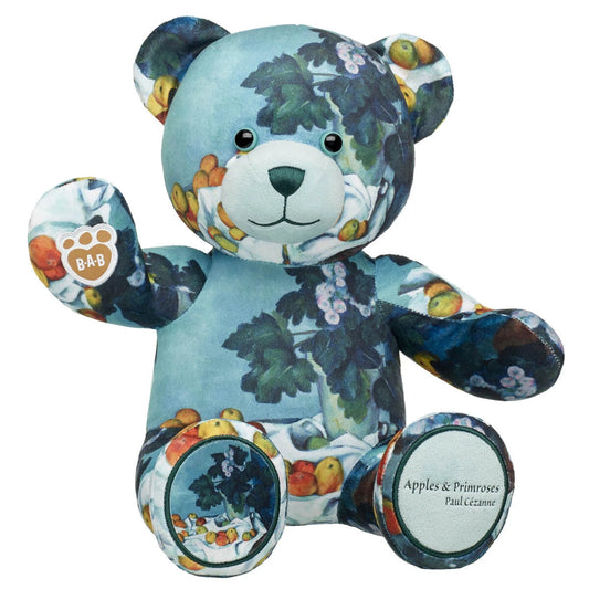 Cézanne Still Life Painting Teddy Bear & Bow | Build-A-Bear® - US 7023