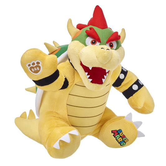 Super Mario Bowser Plush w/ 5-in-1 Sound | Build-A-Bear - US 2002