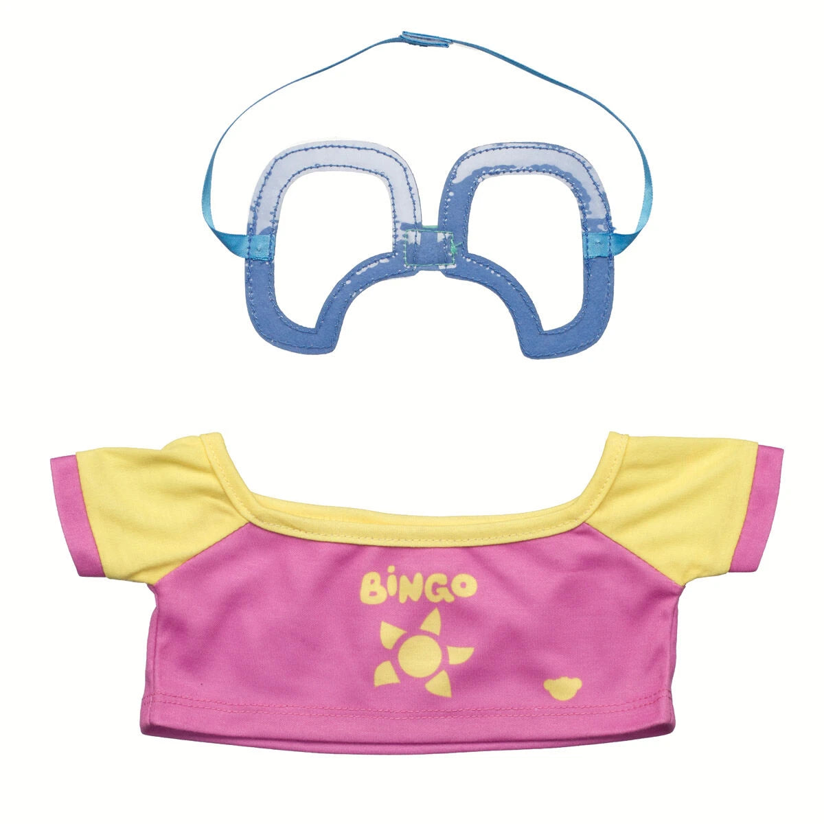Bingo Swim Shirt & Goggle Set | Build-A-Bear - US 7330