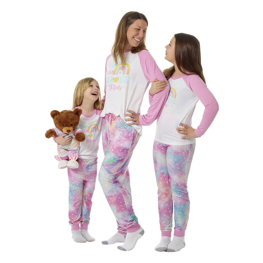 Build-A-Bear Pajama Shop™ Rainbow Galaxy Joggers - Toddler & Youth - US 0087