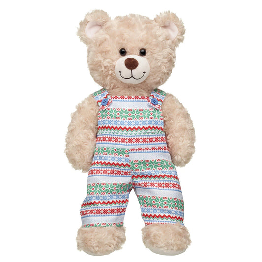 Online-Only Fair Isle Overalls for Plush Toys | Build-A-Bear® - US 0162