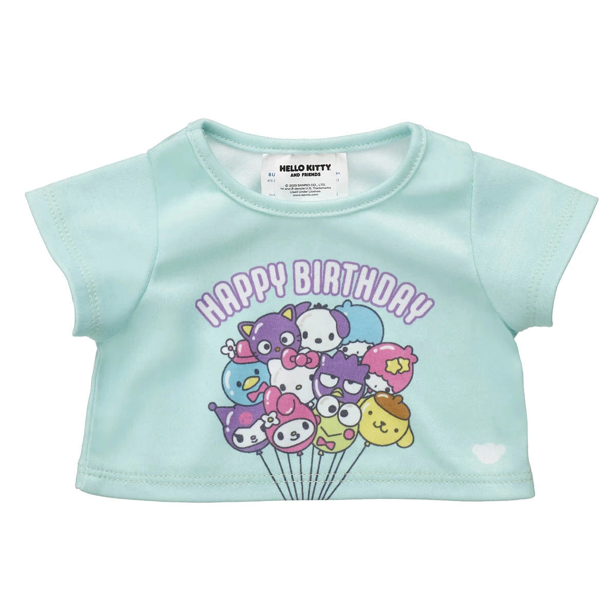 Sanrio® "Happy Birthday" T-Shirt for Plush Toys | Build-A-Bear® - US 4273