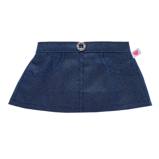 Sparkly Denim Skirt for Stuffed Animals | Build-A-Bear® - US 3625