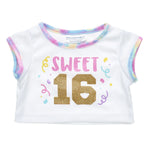 Online Exclusive Sweet 16 T-Shirt for Stuffed Animals | Build-A-Bear® - US 3793