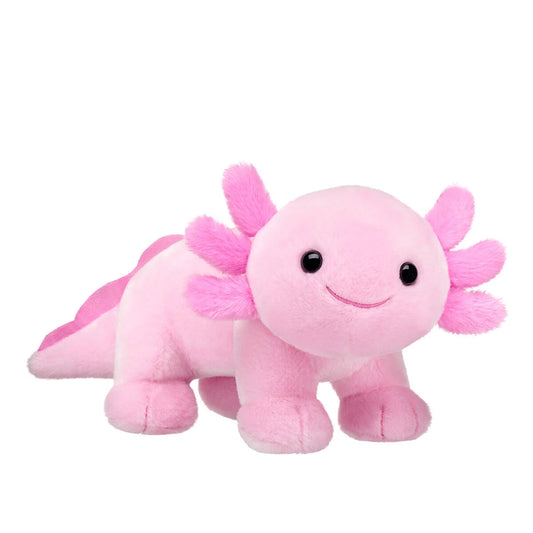 Pink Axolotl Soft Toy with Peppermint Dress | Build-A-Bear - US 1114