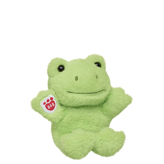 Build-A-Bear Mini Beans Spring Green Frog Stuffed Animal - US 7925