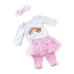Pink Baby Tutu Outfit - Size 9 Months | Build-A-Bear® - US 1091
