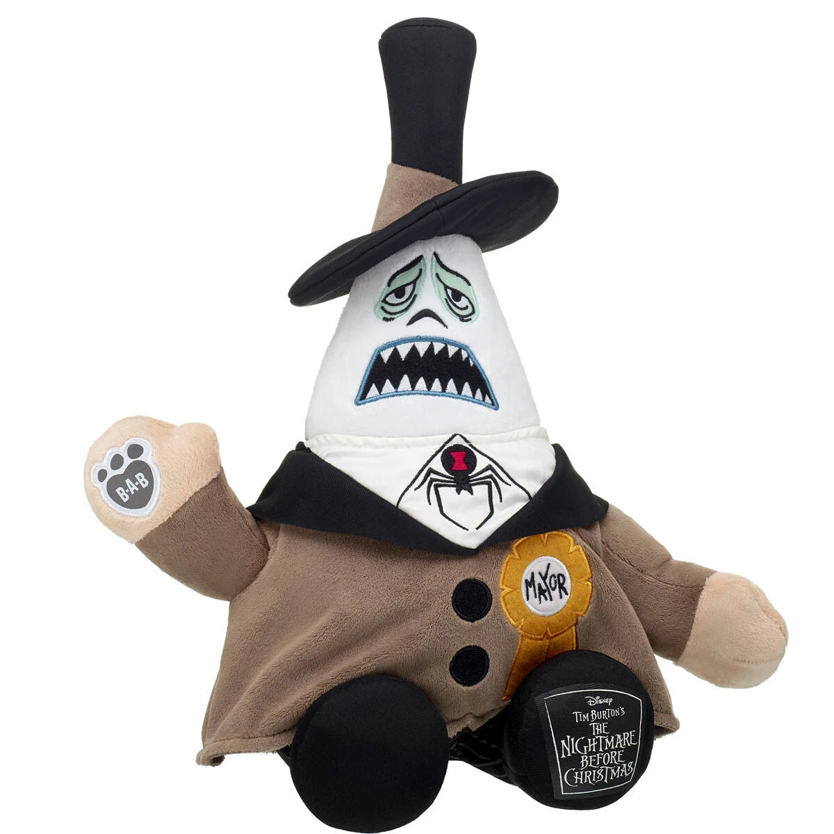 Disney Tim Burton's The Nightmare Before Christmas The Mayor Plush | Build-A-Bear® - US 1293