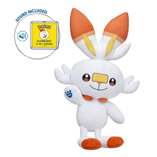 Pokémon Scorbunny Plush Bundle | Build-A-Bear® - US 1524