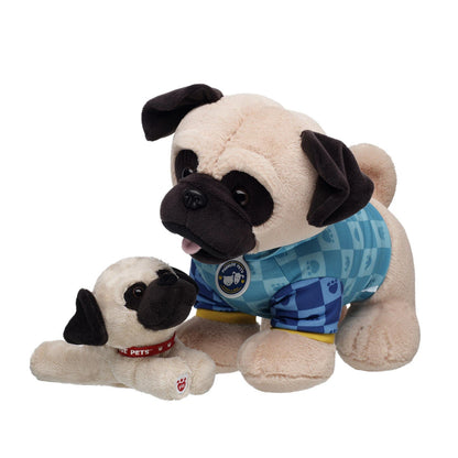 Promise Pets Pug Stuffed Animal Mini Beans Gift Set | BAB - US 4436