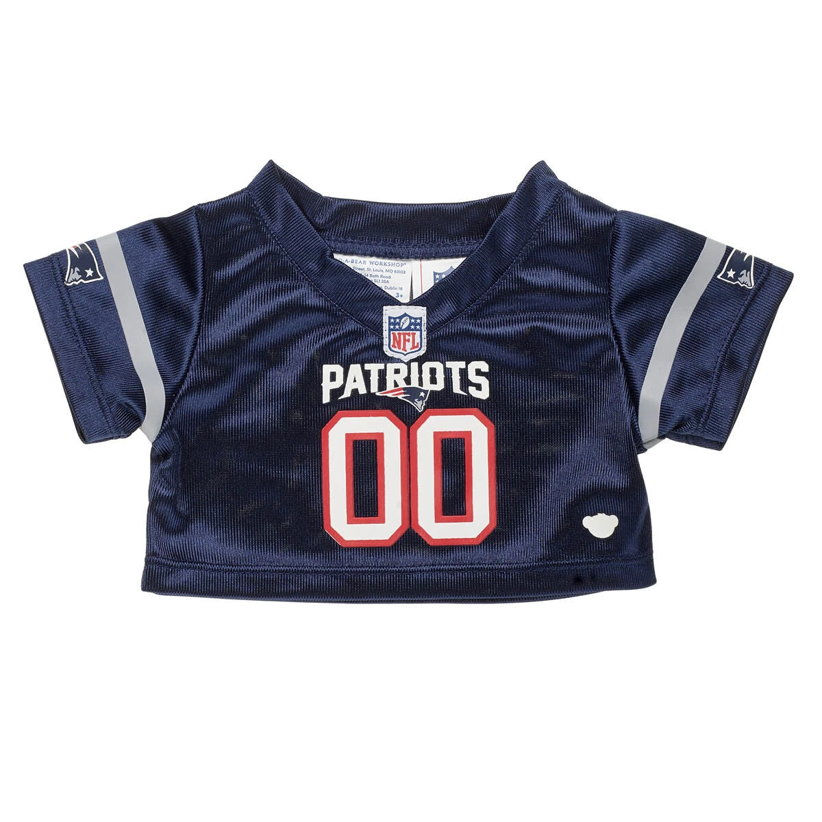 New England Patriots Football Bear &amp; Fan Hat Gift Set - US 2709