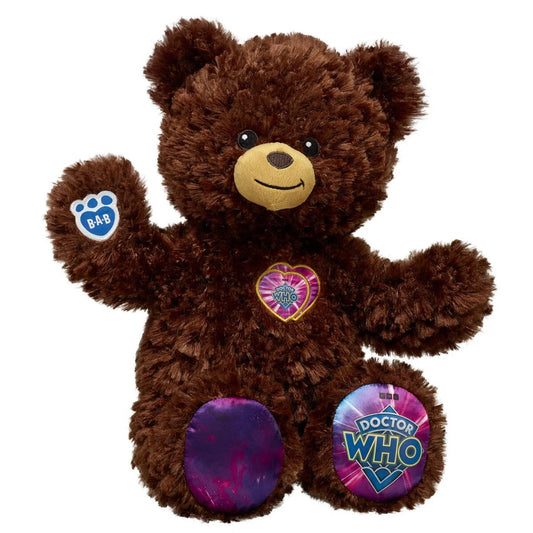 Doctor Who Teddy Bear Fifteenth Doctor Gift Set with TARDIS Gift Box | Build-A-Bear® - US 5585
