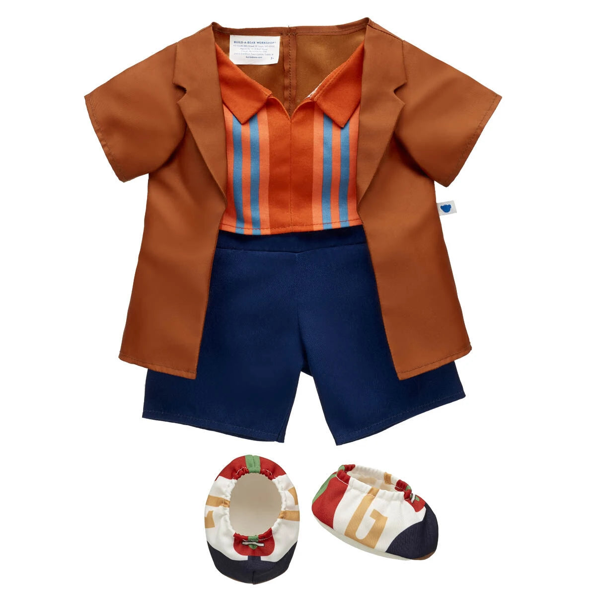 Doctor Who Fifteenth Doctor Costume &amp; Sonic Screwdriver Set | Build-A-Bear® - US 0331
