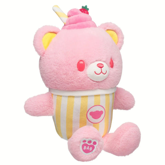 Strawberry Lemonade Bear Slushie Plushie | Build-A-Bear - US 1814