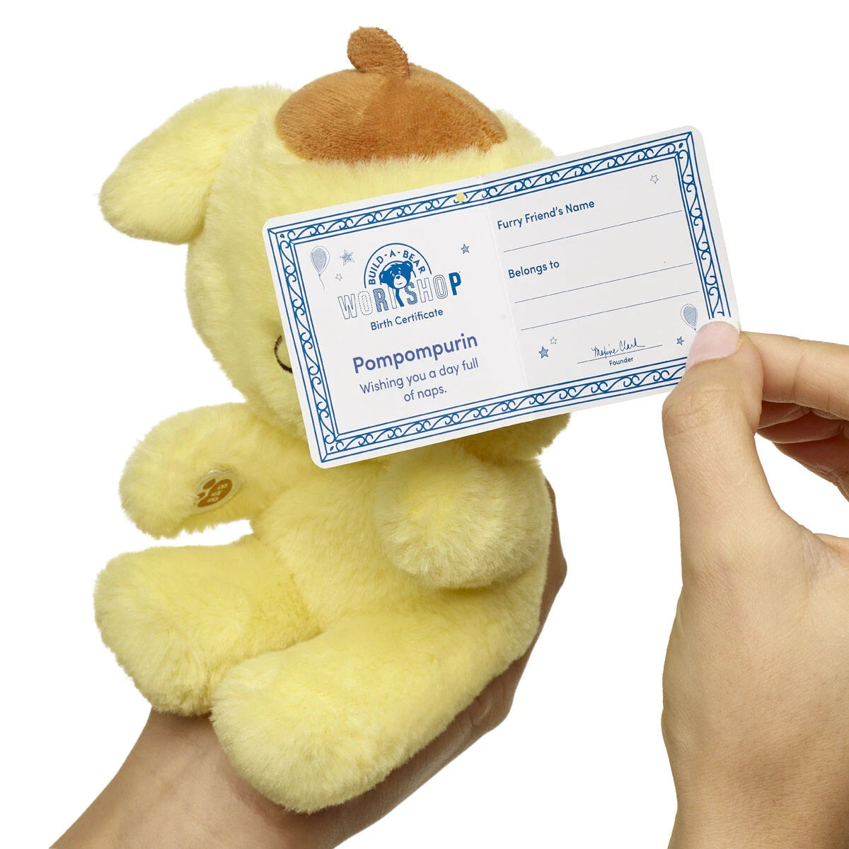 Sanrio® Mini Pompompurin™ Plush | Build-A-Bear® - US 3854